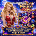 simbol bulan Starlight Princess 1000