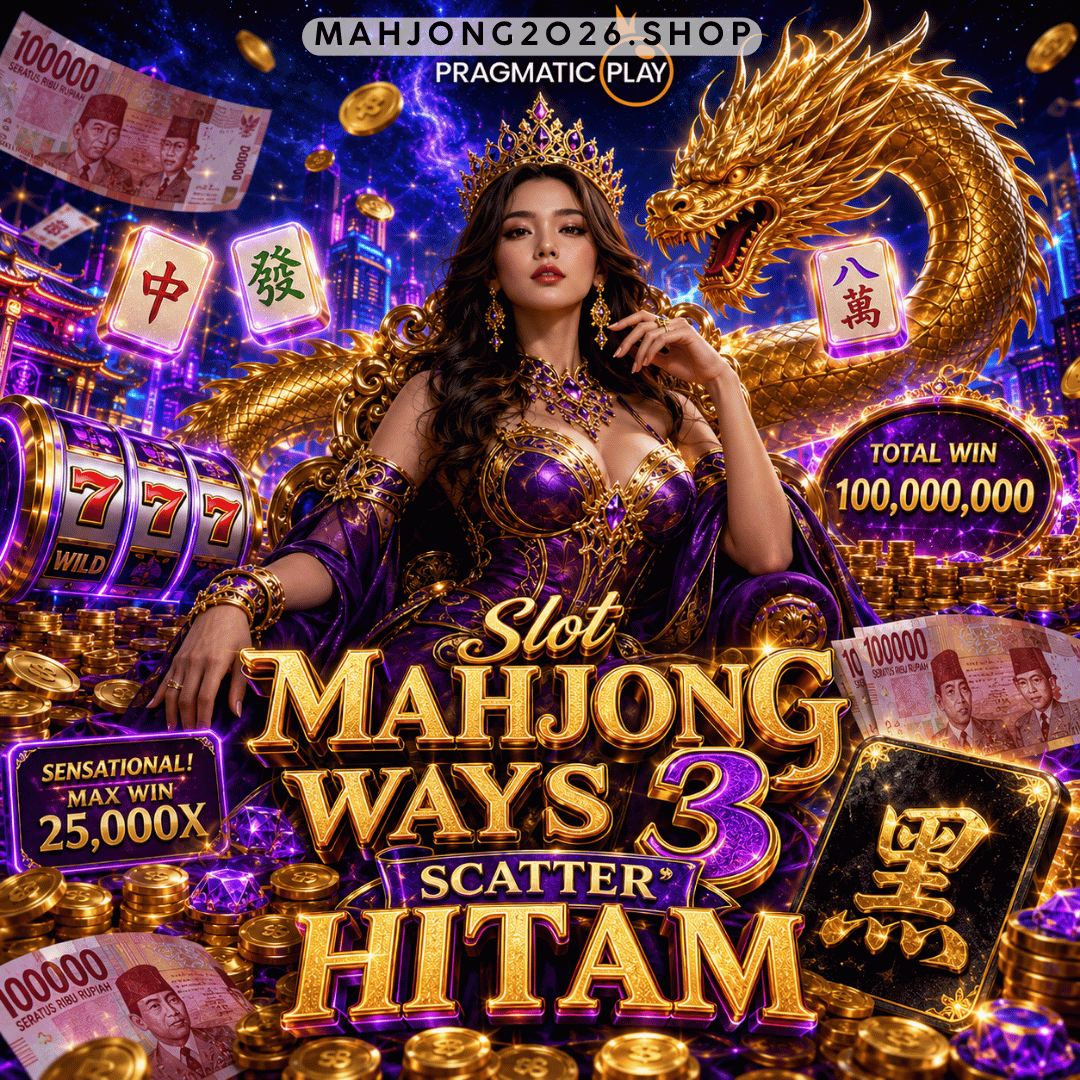 Slot Mahjong Ways 3 Scatter Hitam